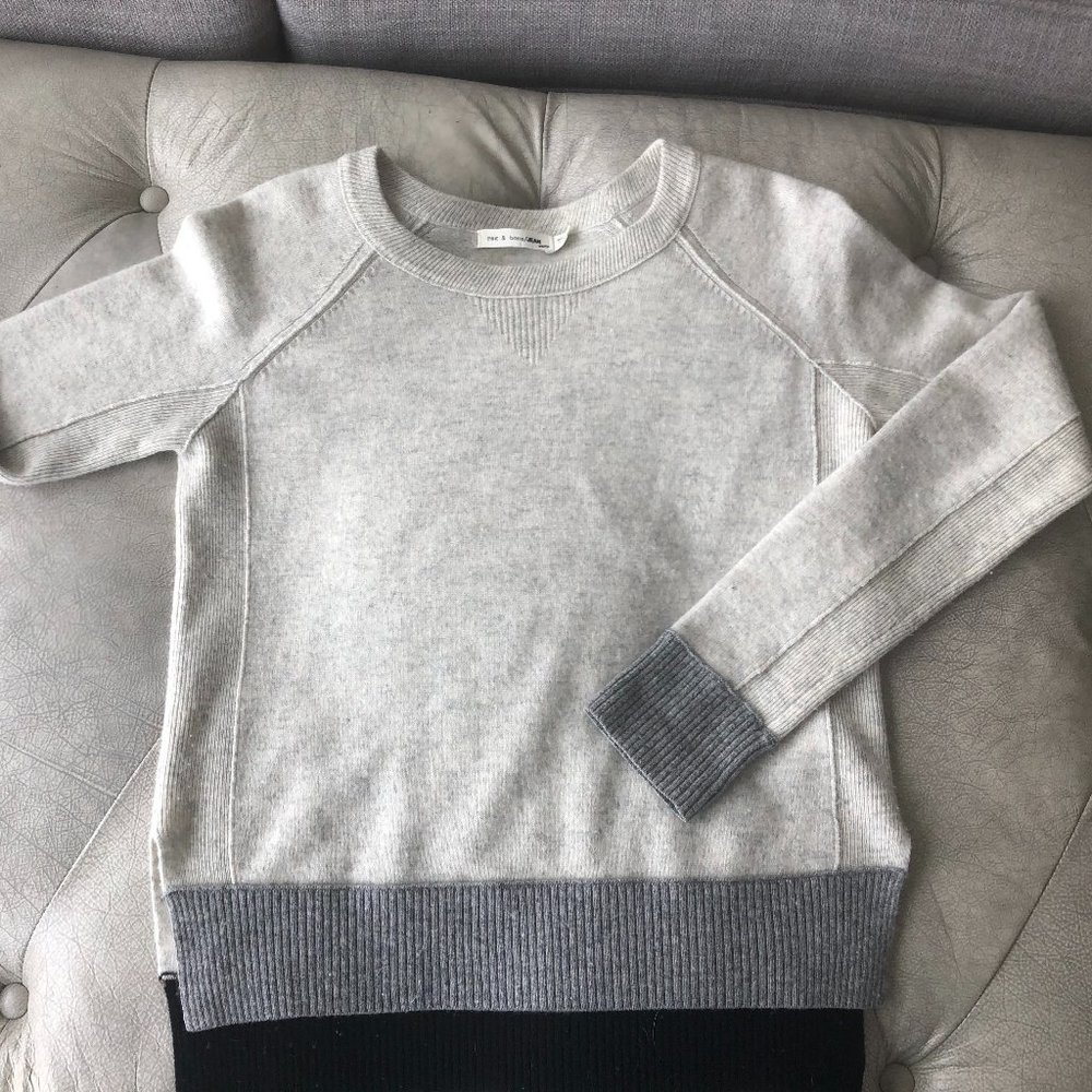 Rag-Bone Charley Henley Cashmere Sweater